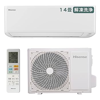 ハイセンス 2022年 14畳用 冷暖房エアコン HA-S40E2W ハイセンス 2022年 14畳用 冷暖房エアコン HA-S40E2W